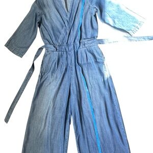 Anthropologie Cloth & Stone Denim Top